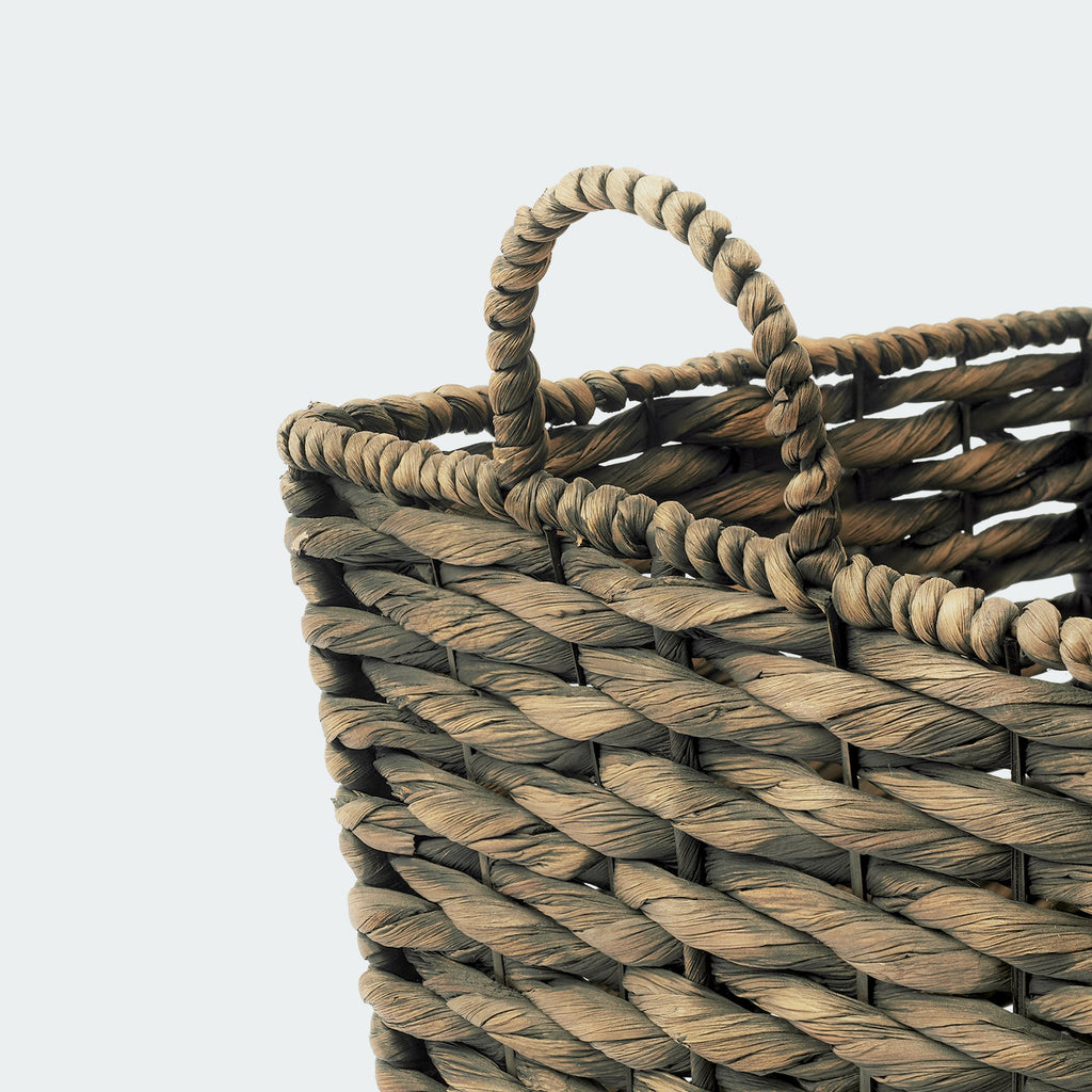 Dark Hyacinth Blanket Basket Set - 3 Large Sizes